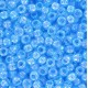 Toho seed beads 8/0 round Transparent-Rainbow Aquamarine - TR-08-163